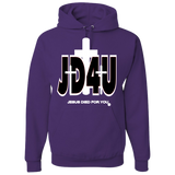 Official JD4U Classic Adult Hoodie - Jesus Died For You, Apparel for Life (WL) - JD4USTORE