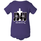 Official JD4U Classic Baby Body Suit - Jesus Died For You, Apparel for Life (WL) - JD4USTORE
