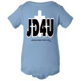 Official JD4U Classic Baby Body Suit - Jesus Died For You, Apparel for Life - JD4USTORE