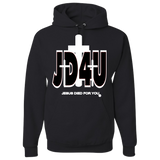 Official JD4U Classic Adult Hoodie - Jesus Died For You, Apparel for Life (WL) - JD4USTORE