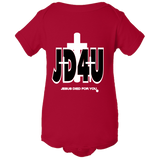 Official JD4U Classic Baby Body Suit - Jesus Died For You, Apparel for Life (WL) - JD4USTORE